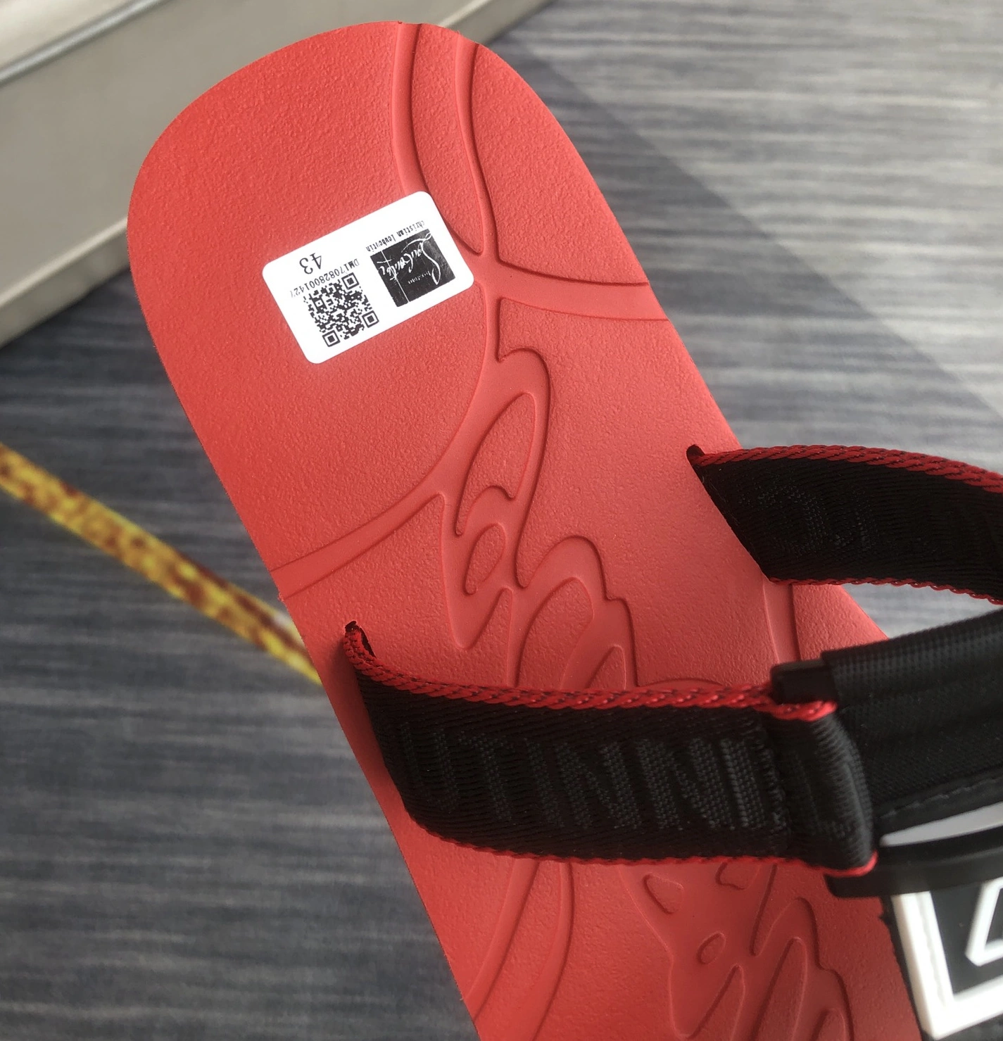 Vibrant 8082 Christian Louboutin CL Slippers For Men