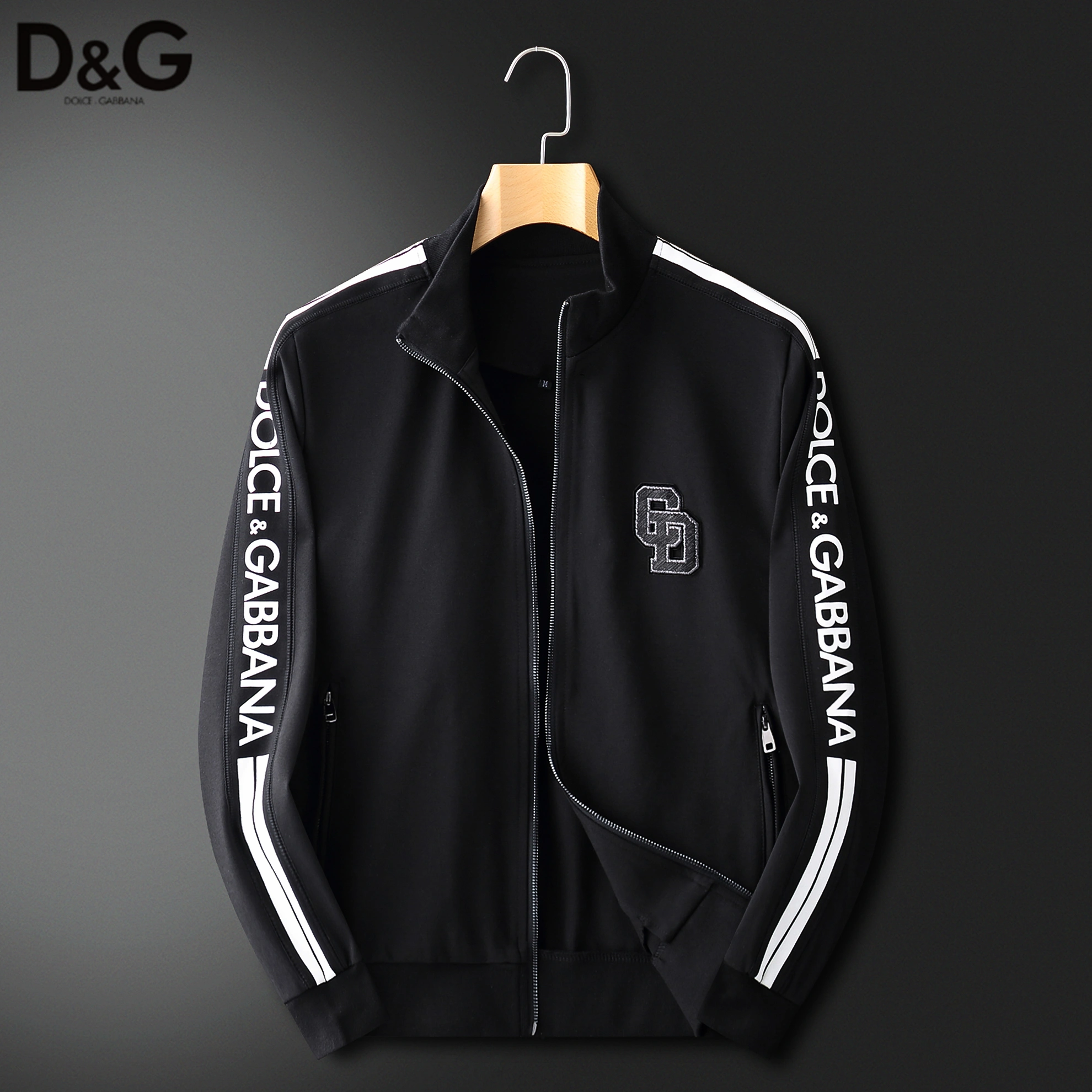 Vibrant 8088 Dolce & Gabbana D&G Tracksuits Long Sleeved For Men