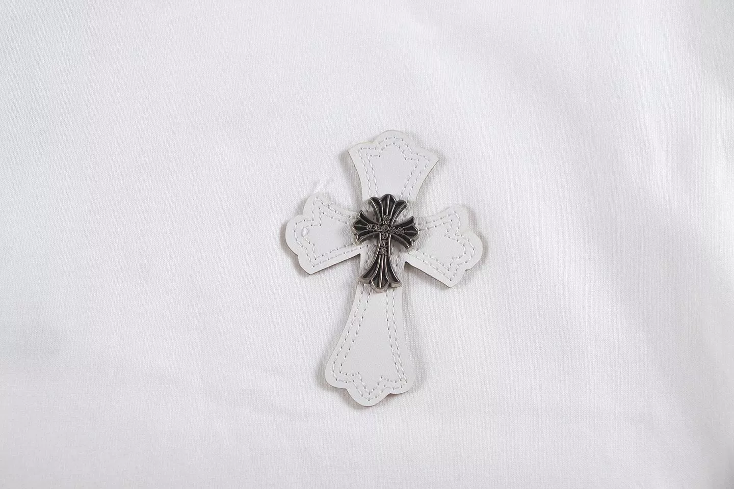Vibrant 8089 Chrome Hearts T-Shirts Short Sleeved For Unisex