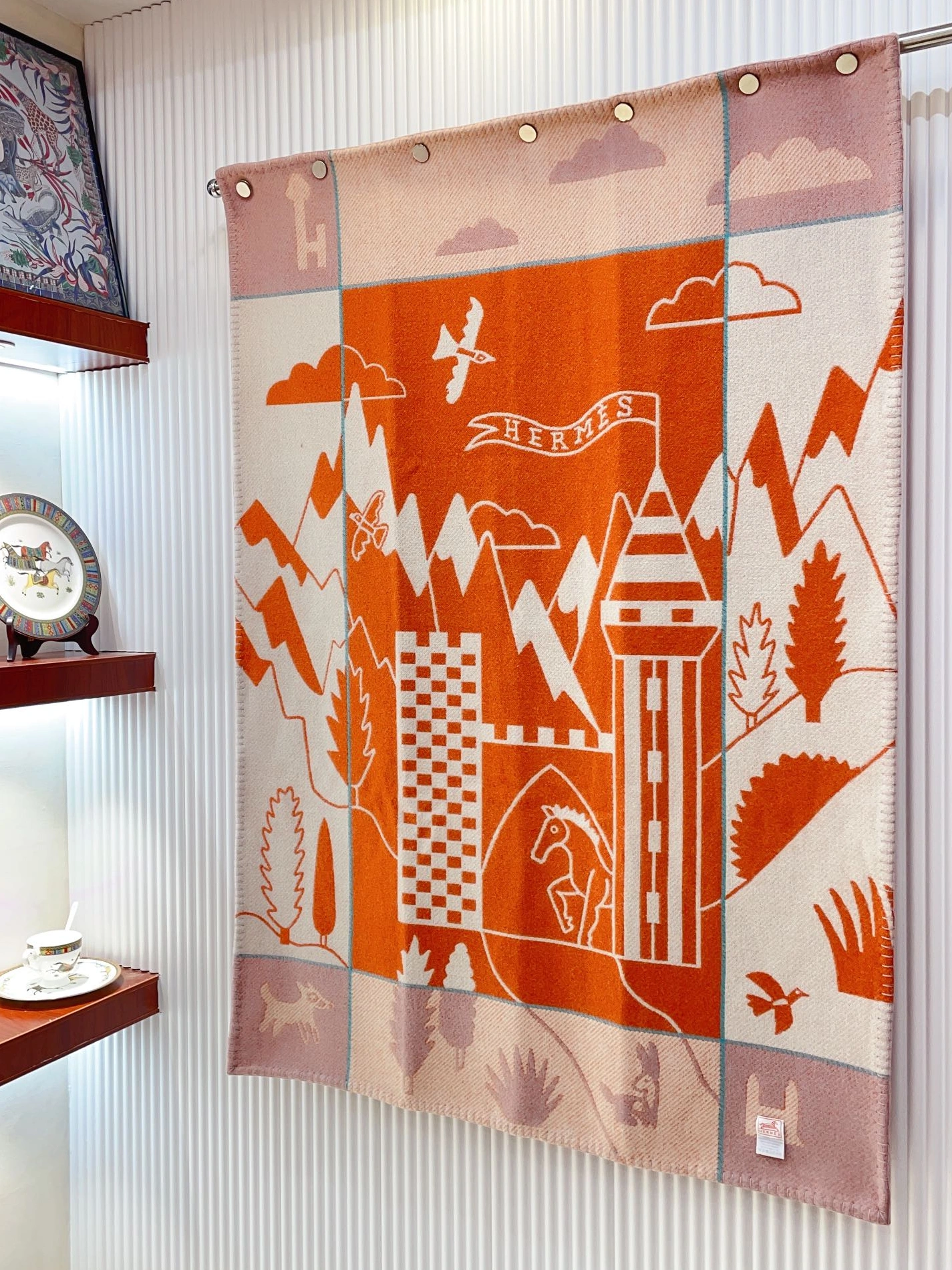 Vibrant 8163 Hermes Blanket