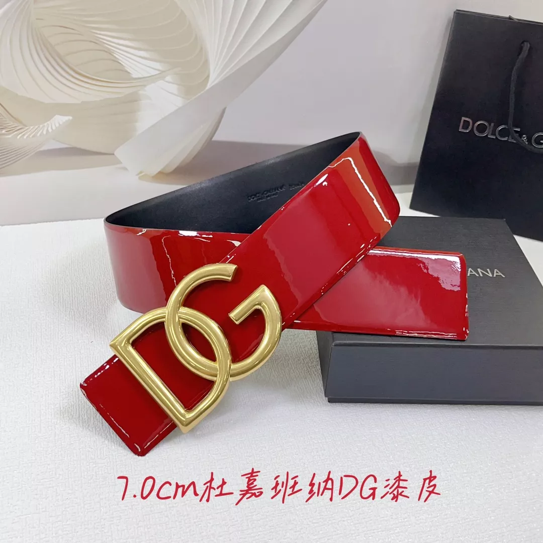 Vibrant 8294 Dolce & Gabbana D&G AAA Quality Belts In 7.0cm For Unisex