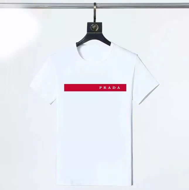 Vibrant 8419 Prada T-Shirts Short Sleeved For Men