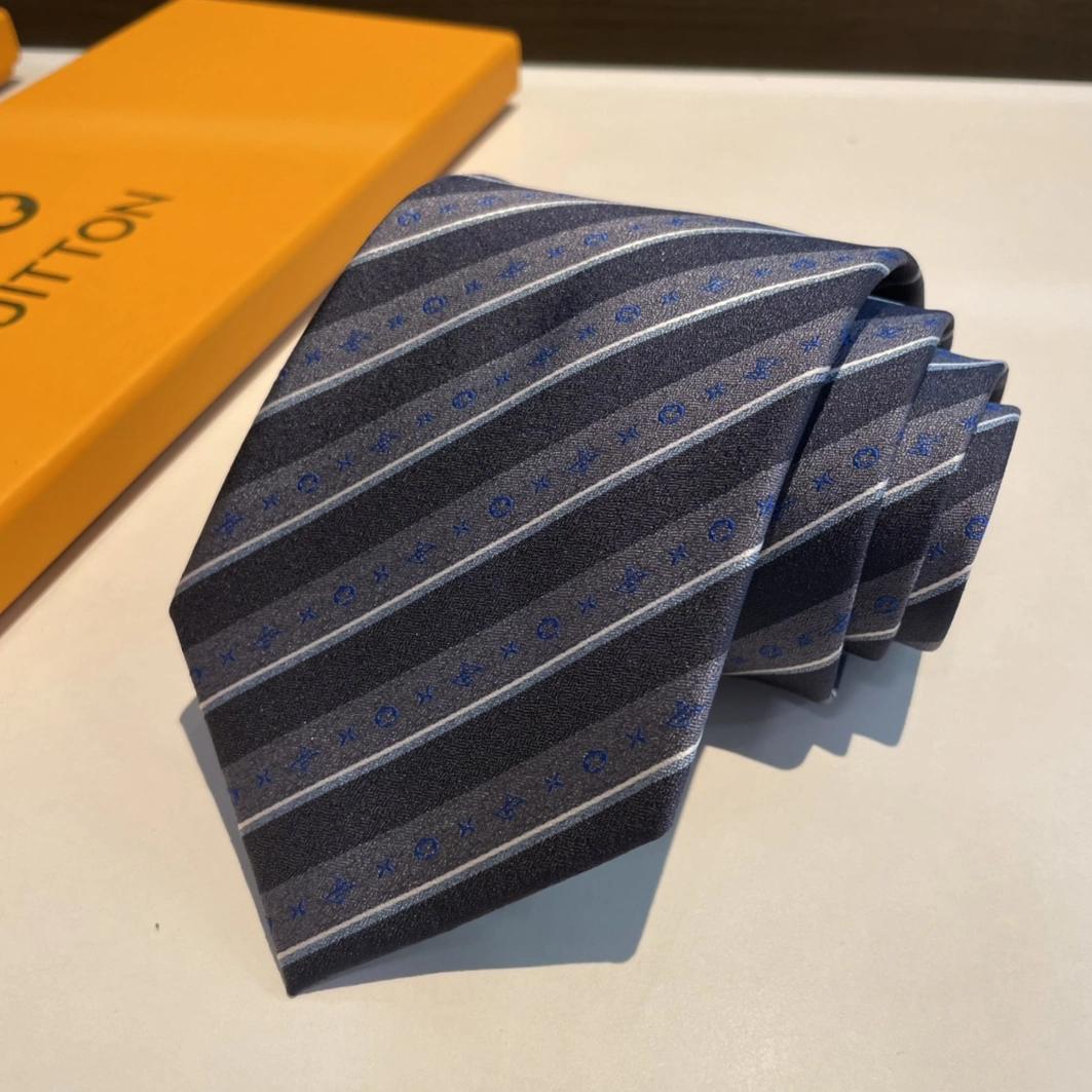 Vibrant 8505 Louis Vuitton LV Necktie For Men