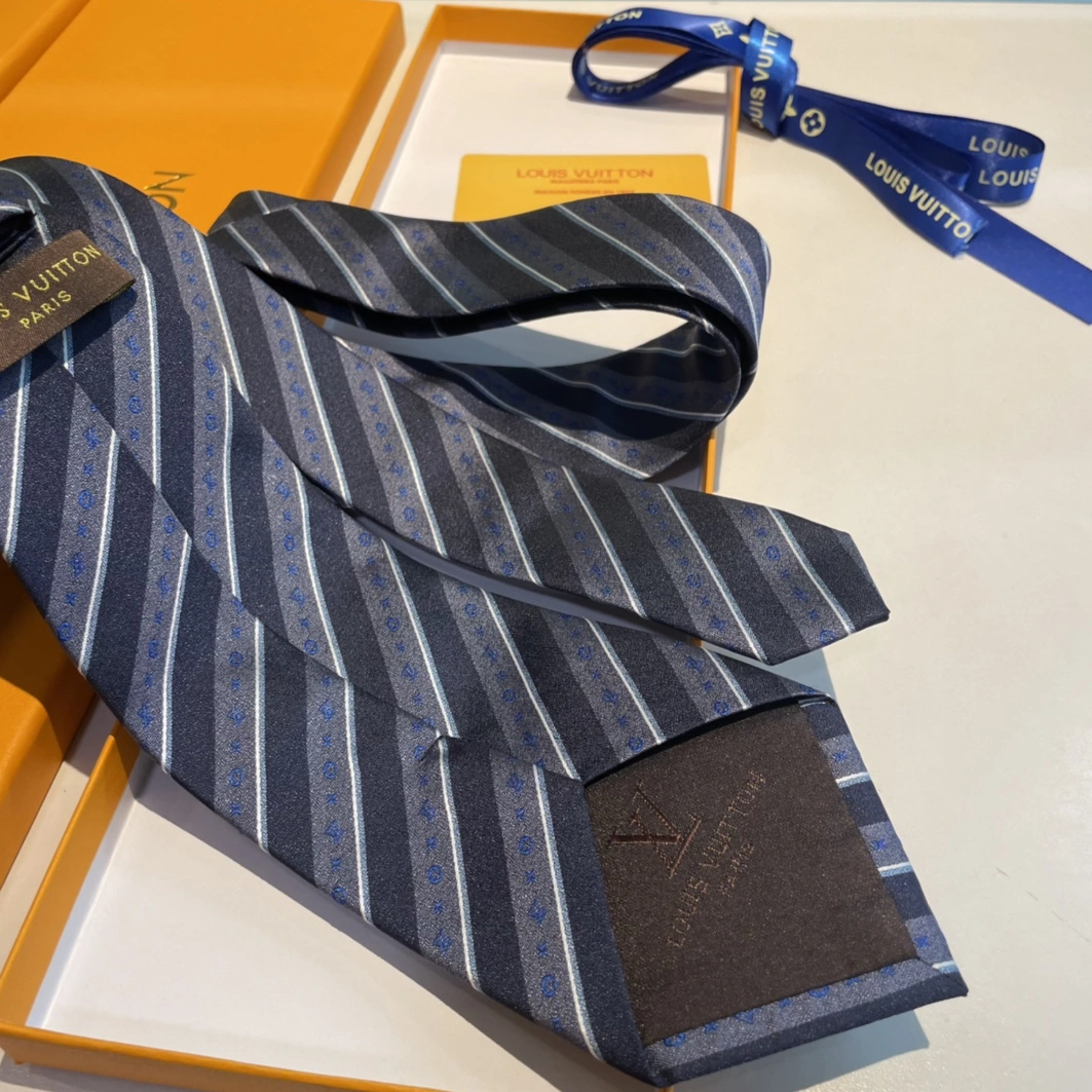 Vibrant 8505 Louis Vuitton LV Necktie For Men
