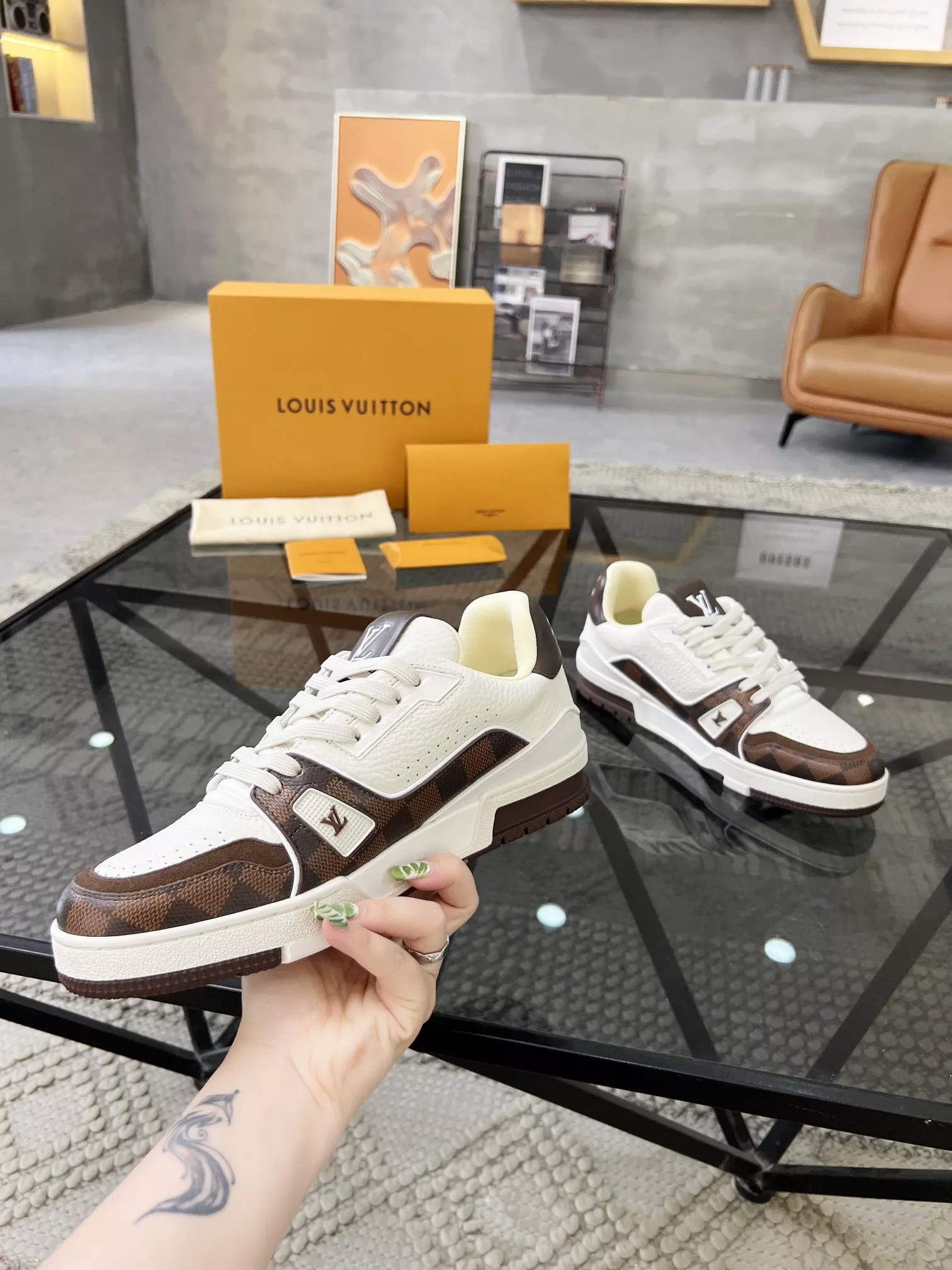Vibrant 8699 Louis Vuitton Casual Shoes For Men