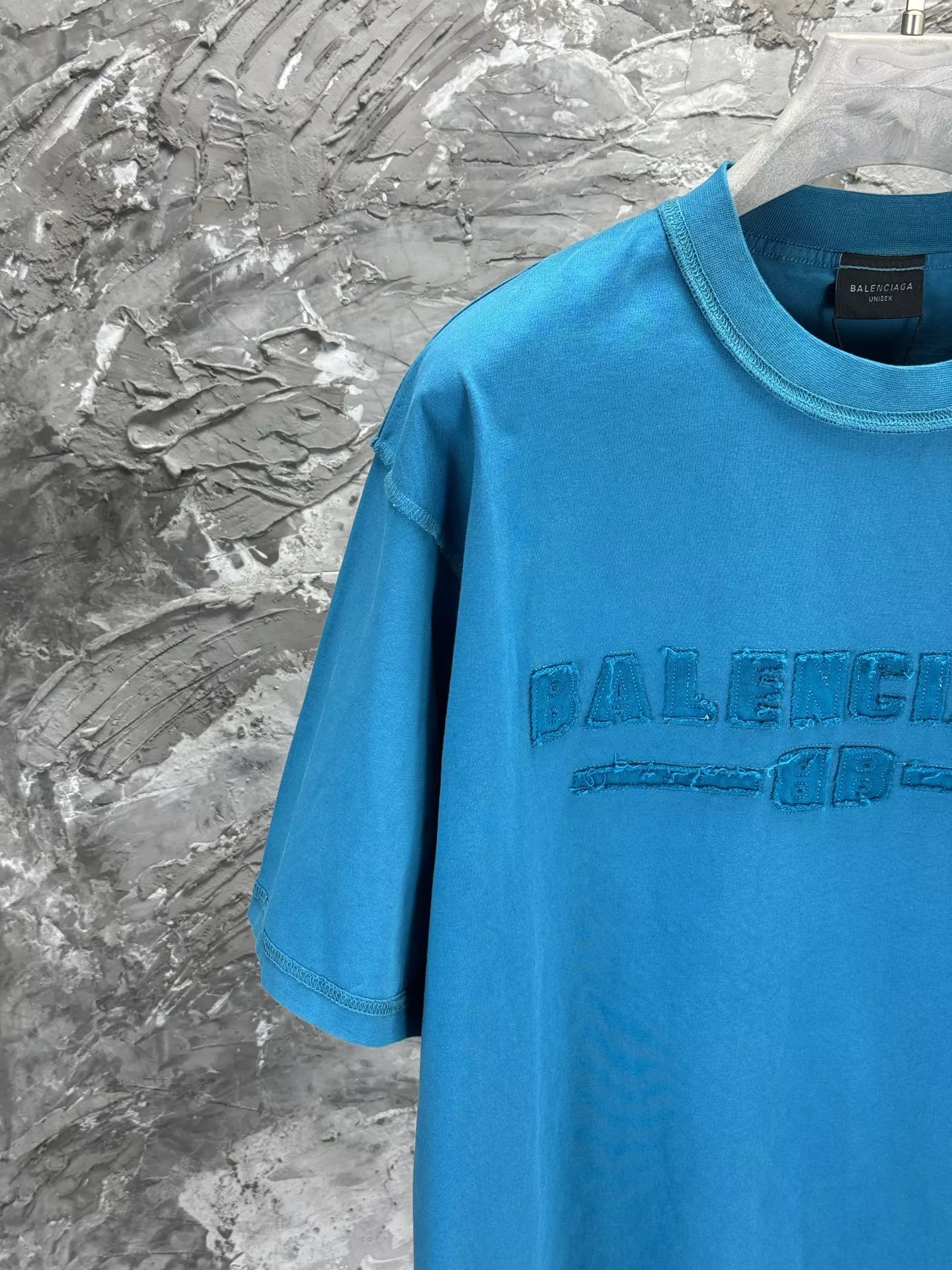 Vibrant 8872 Balenciaga T-Shirts Short Sleeved For Unisex
