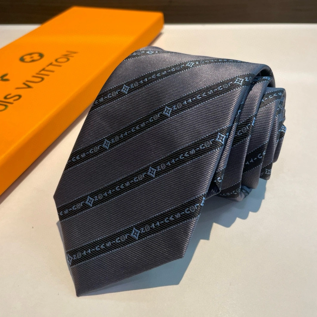 Vibrant 9050 Louis Vuitton LV Necktie For Men