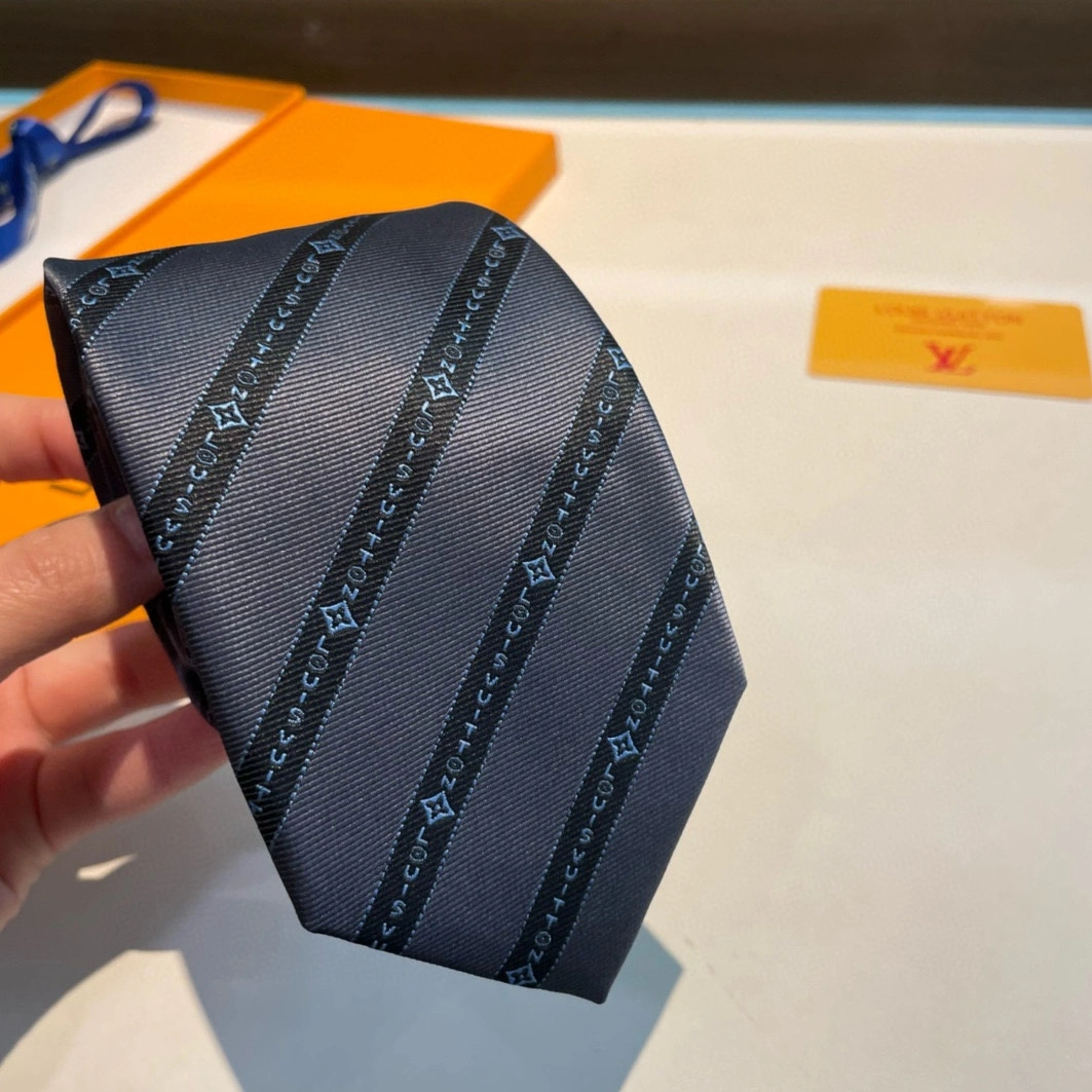 Vibrant 9050 Louis Vuitton LV Necktie For Men