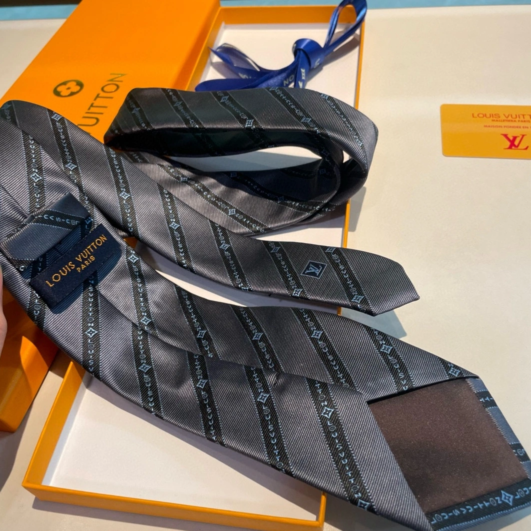 Vibrant 9050 Louis Vuitton LV Necktie For Men