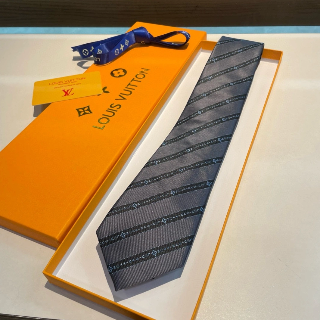 Vibrant 9050 Louis Vuitton LV Necktie For Men