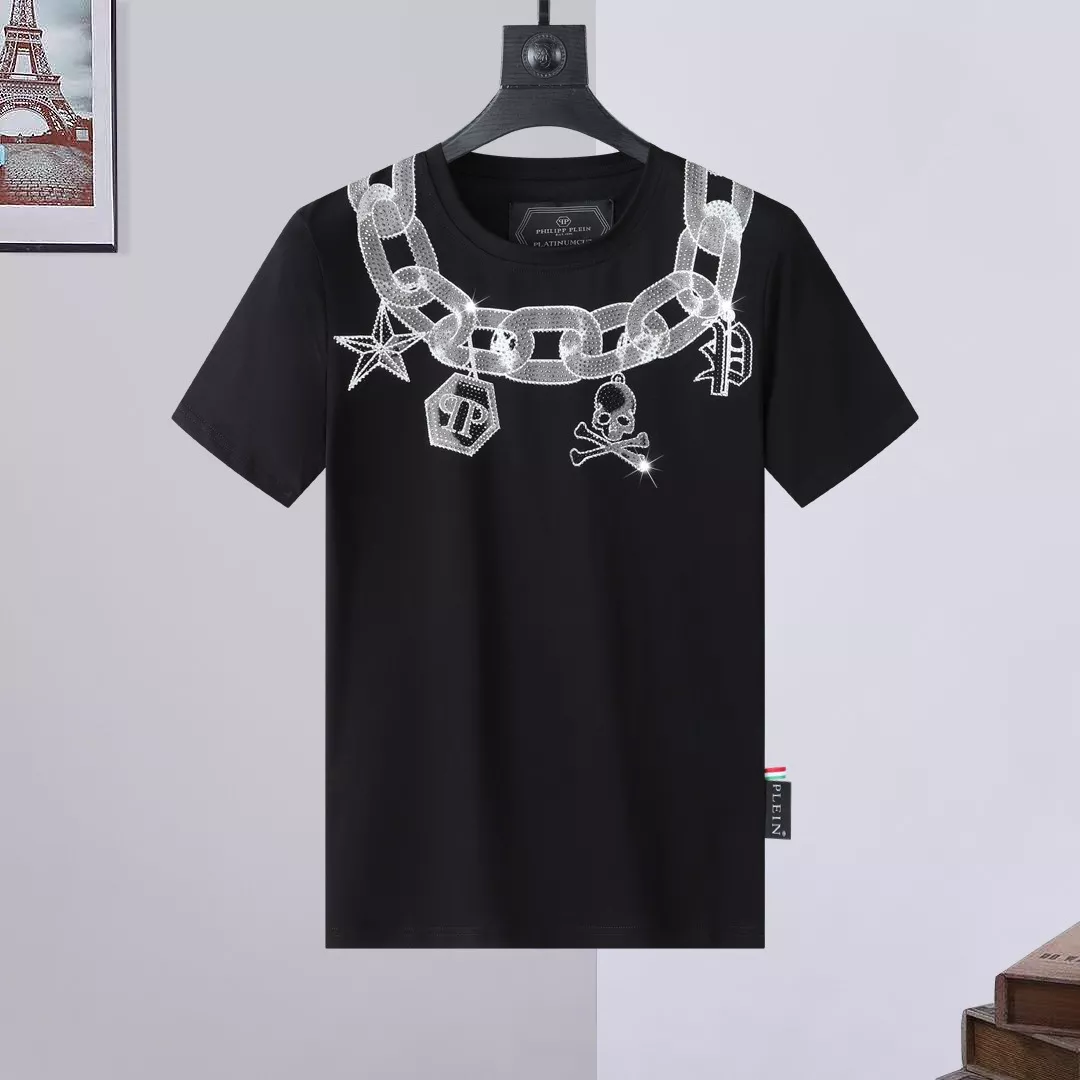 Vibrant 9088 Philipp Plein PP T-Shirts Short Sleeved For Men