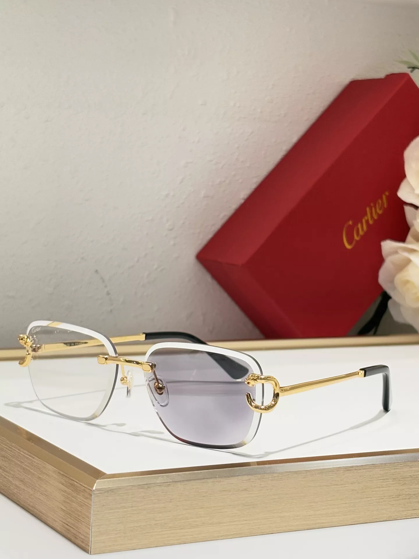Vibrant 9169 Cartier AAA Quality Sunglassess