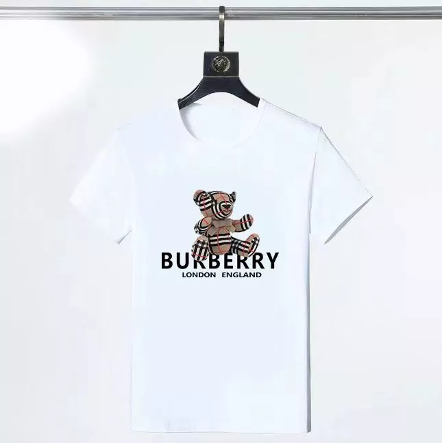 Vibrant 962 Burberry T-Shirts Short Sleeved For Men