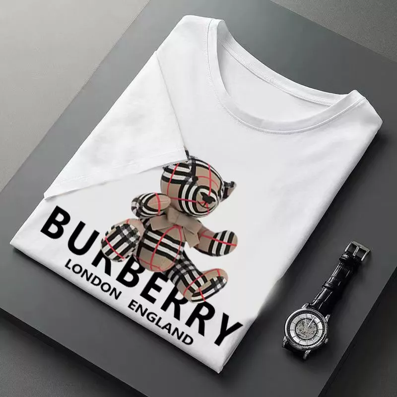 Vibrant 962 Burberry T-Shirts Short Sleeved For Men