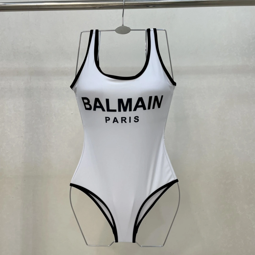 Vibrant 9687 Balmain Bathing Suits Sleeveless For Women