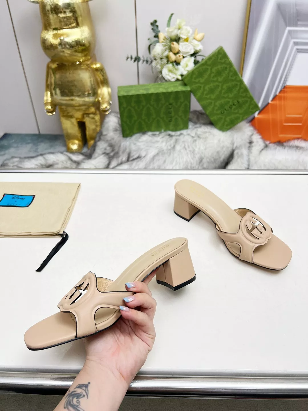 Vibrant 9707 Gucci Slippers For Women