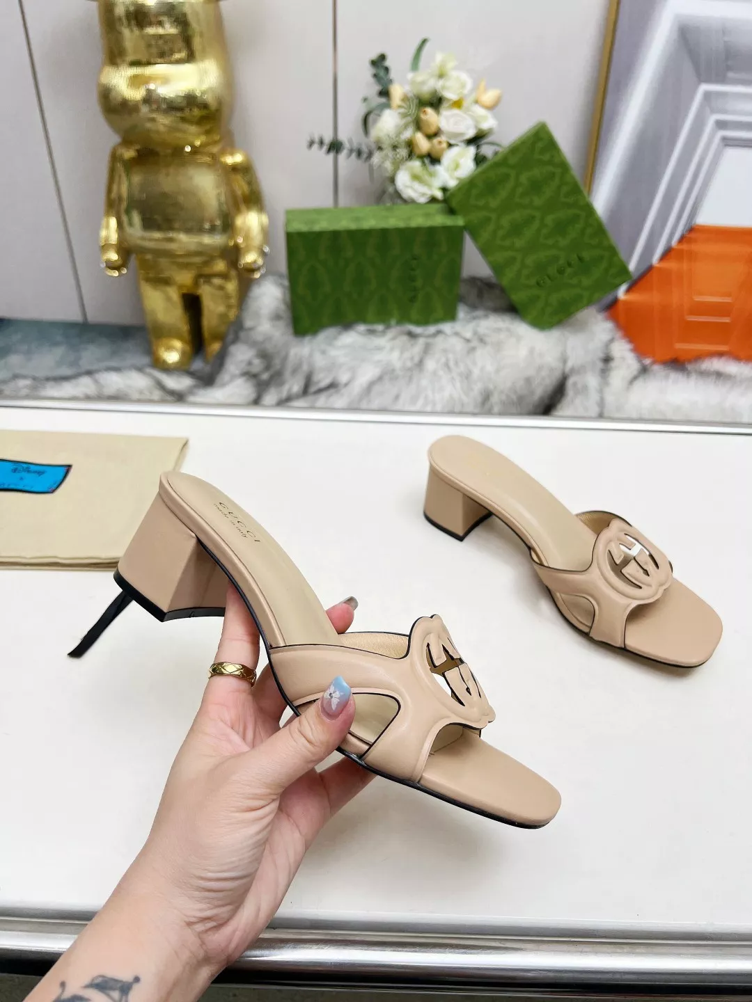 Vibrant 9707 Gucci Slippers For Women