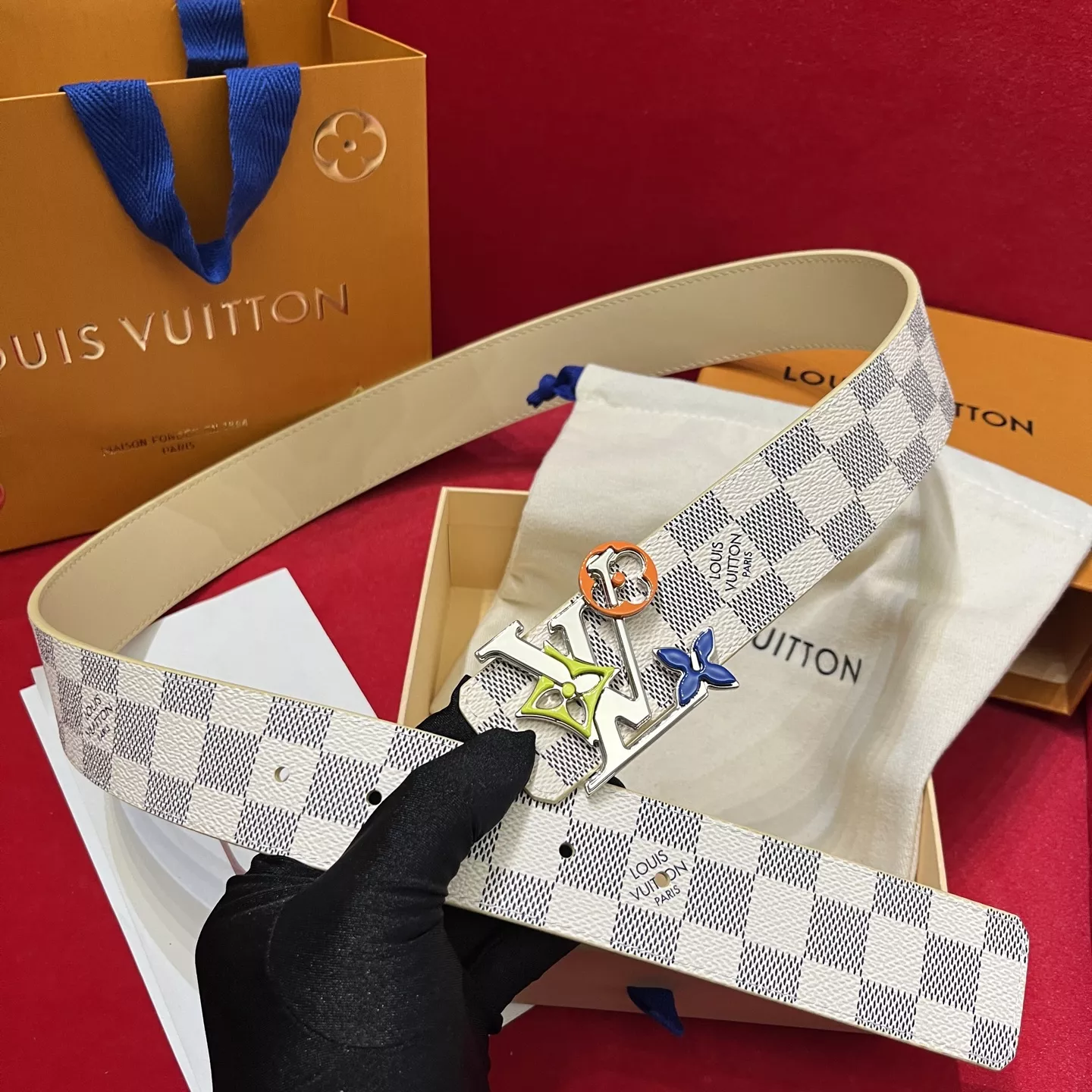 Vibrant 9750 Louis Vuitton AAA Quality Belts In 4.0cm For Men