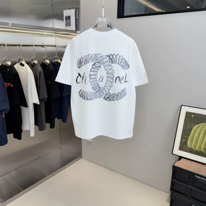 Vibrant 9855 Chanel T-Shirts Short Sleeved For Unisex