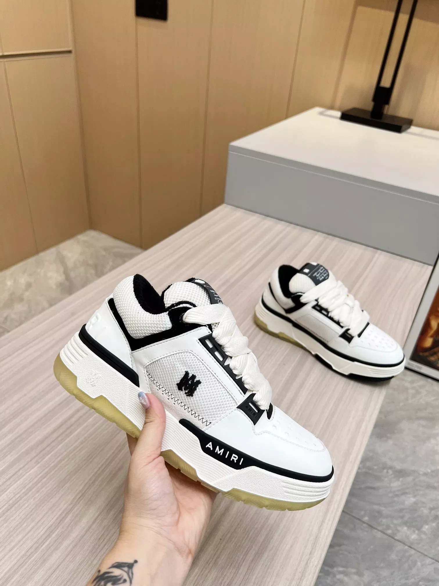 Vibrant 9923 Amiri Casual Shoes For Men