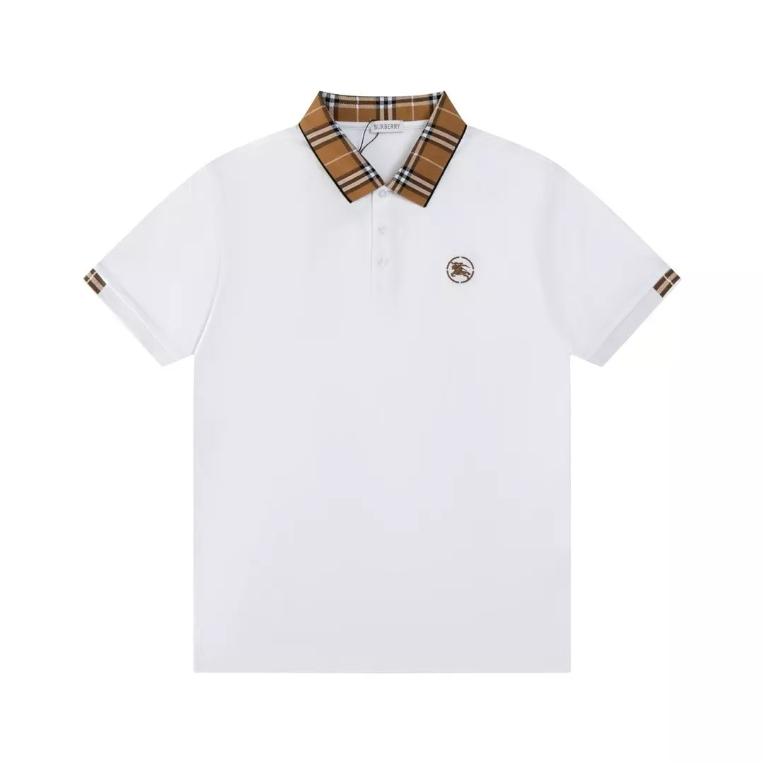 Vibrant 9992 Burberry T-Shirts Short Sleeved For Men