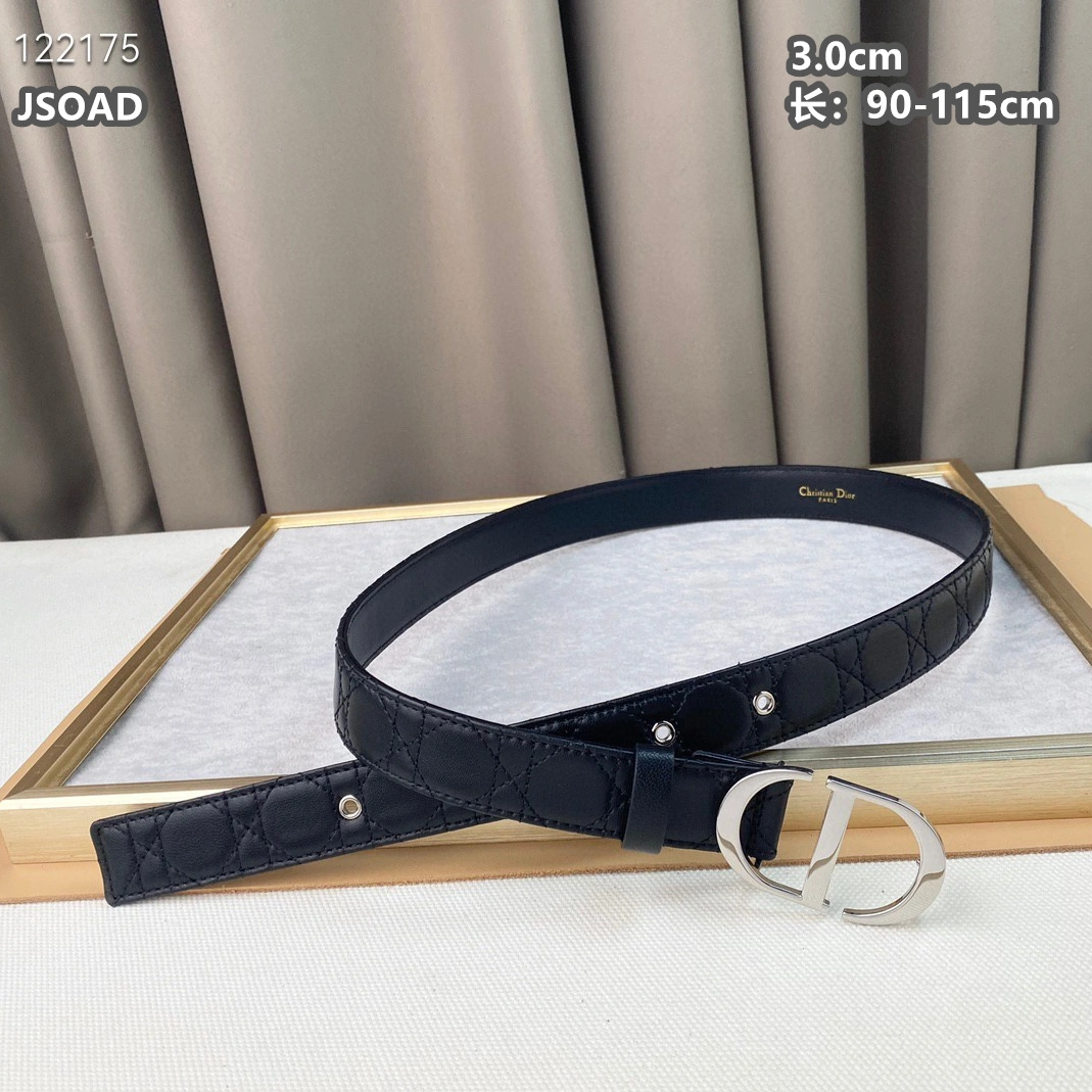 WellDesigned 1018 Christian Dior AAA Quality Belts For Women