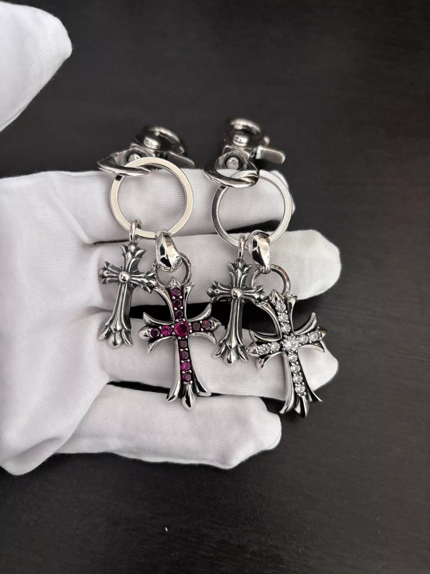 WellDesigned 1279 Chrome Hearts Key Holder And Bag Buckle