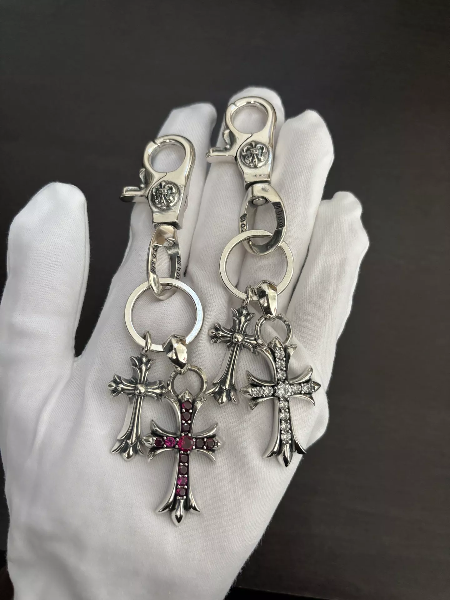 WellDesigned 1279 Chrome Hearts Key Holder And Bag Buckle