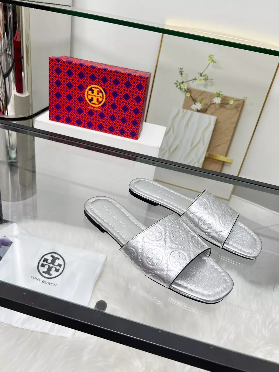 WellDesigned 1314 Tory Burch TB Slippers For Women