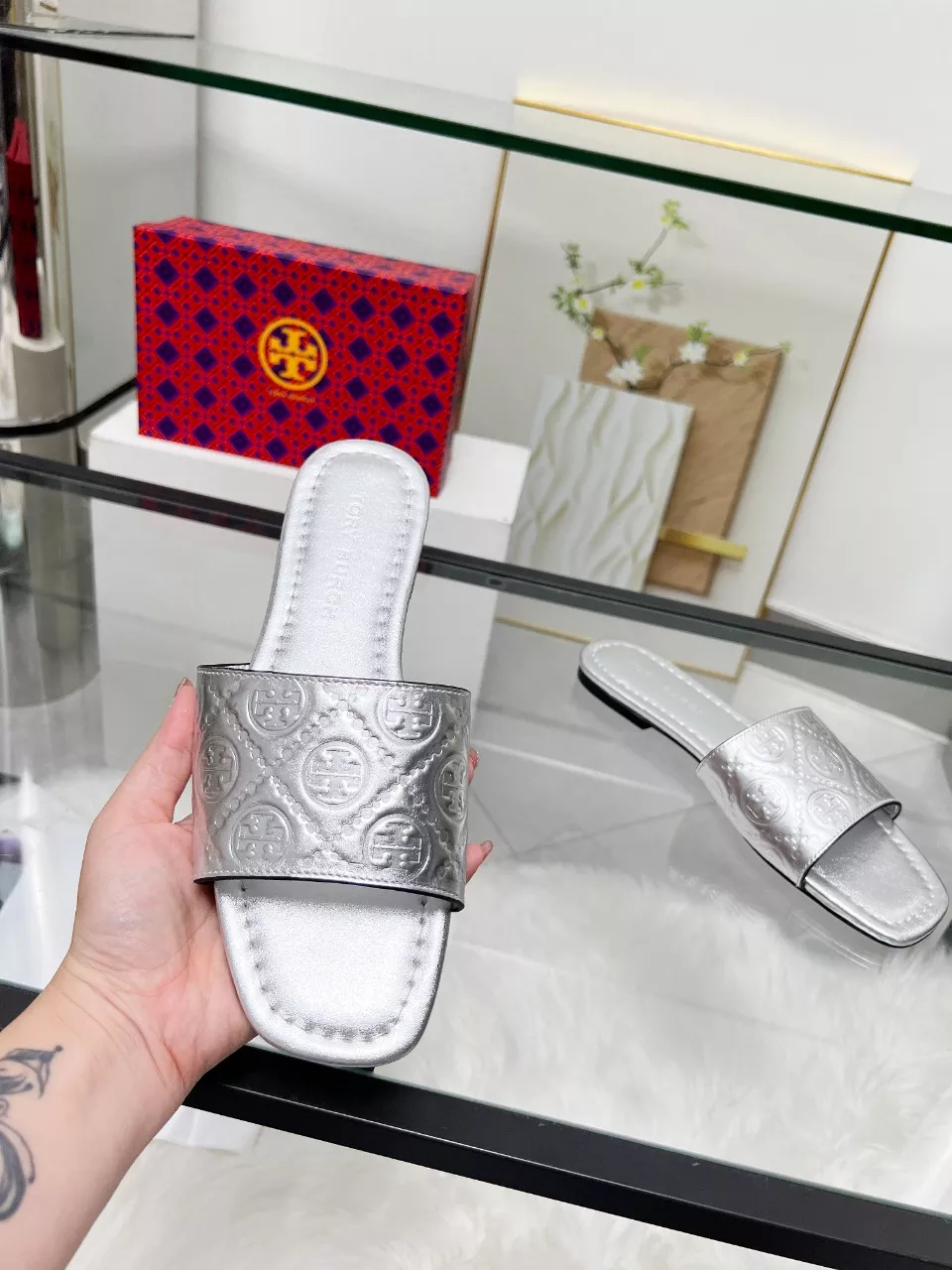 WellDesigned 1314 Tory Burch TB Slippers For Women