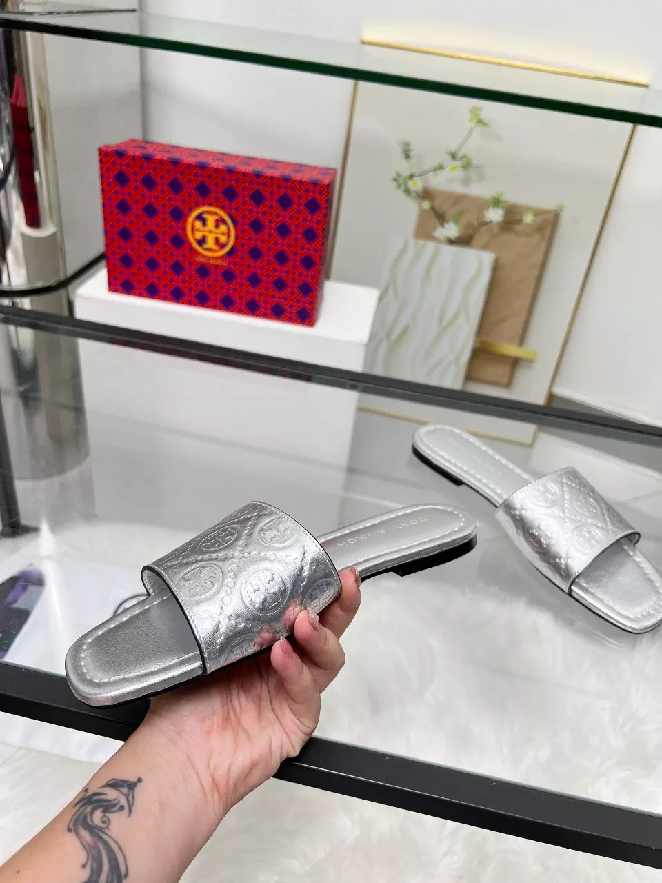WellDesigned 1314 Tory Burch TB Slippers For Women