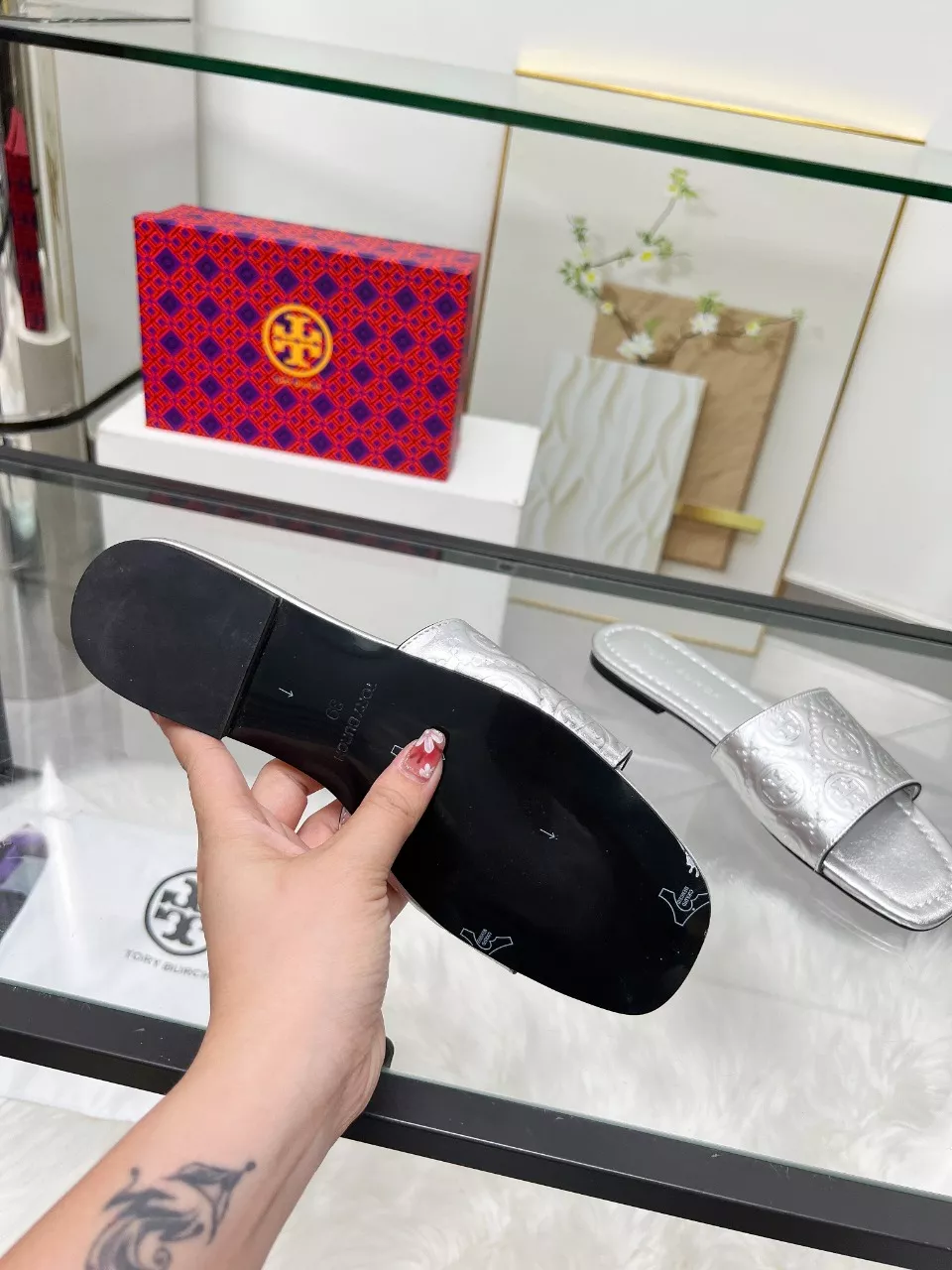 WellDesigned 1314 Tory Burch TB Slippers For Women