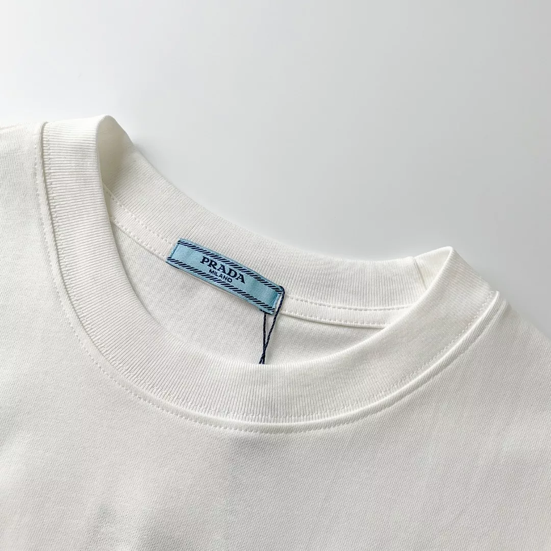 WellDesigned 1369 Prada T-Shirts Short Sleeved For Unisex
