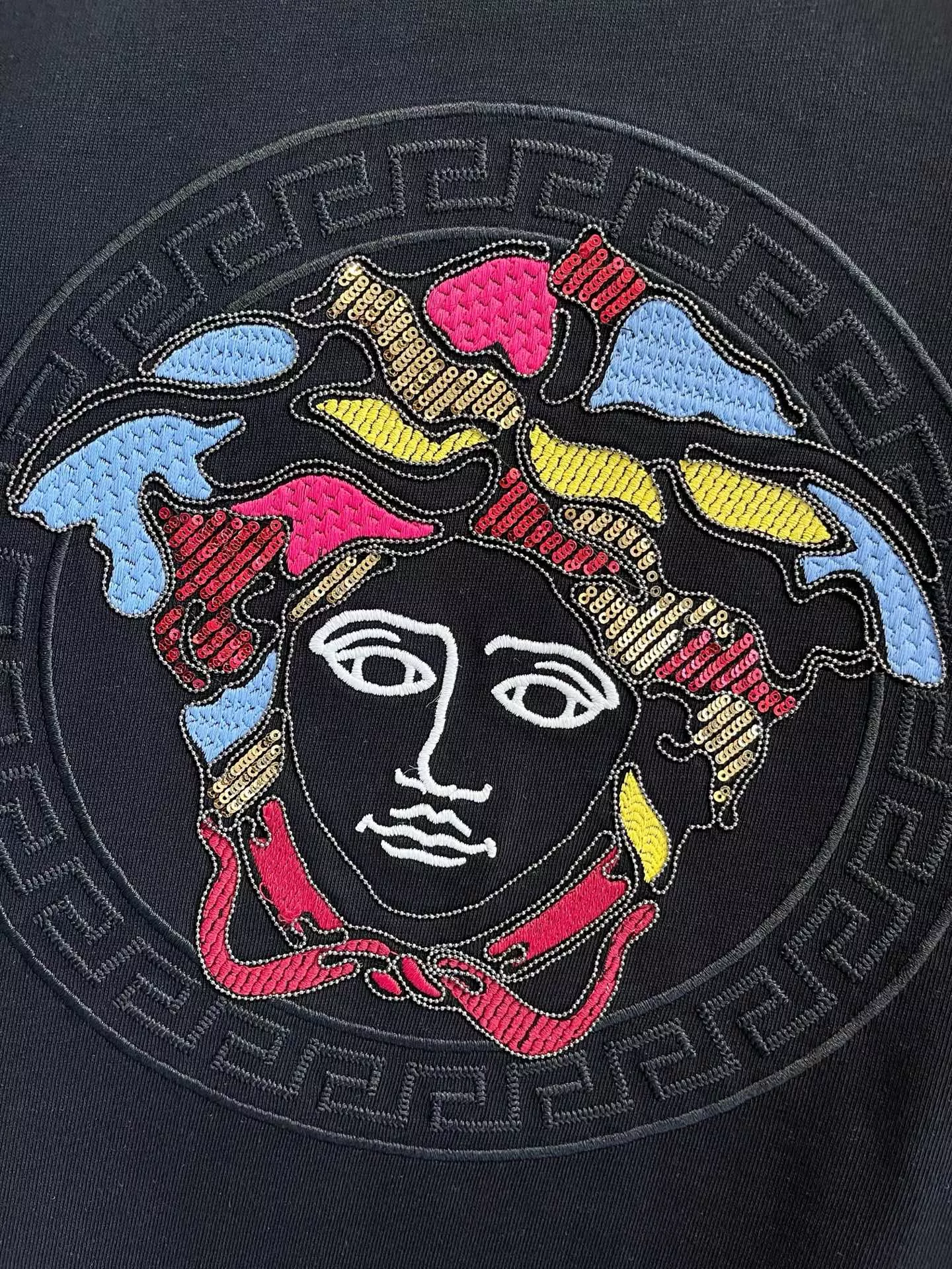 WellDesigned 1414 Versace T-Shirts Short Sleeved For Unisex