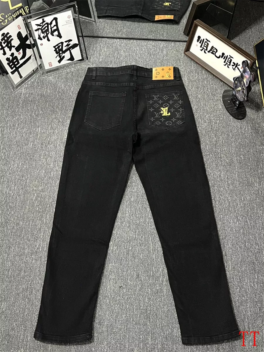 WellDesigned 1487 Louis Vuitton LV Jeans For Men