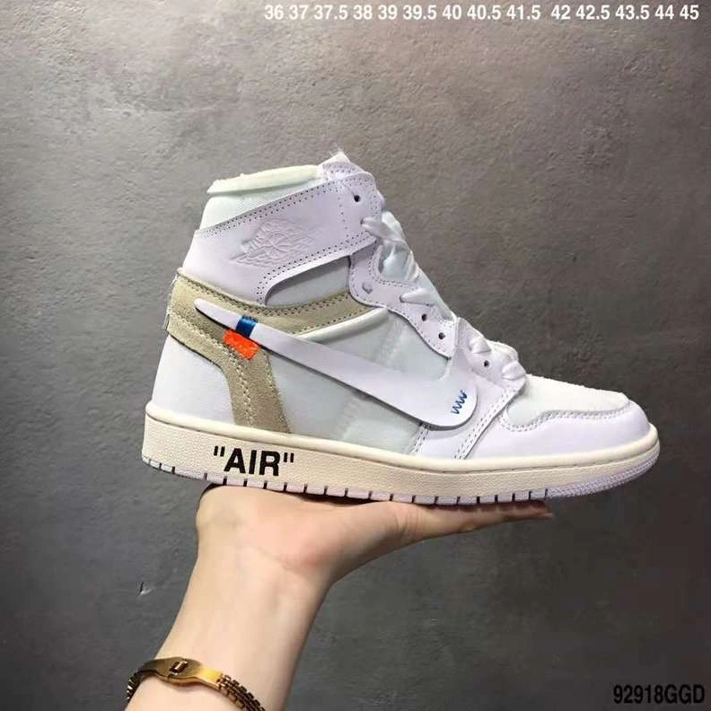 WellDesigned 1521 Nike Air Jordan 1 & Off-White For Men