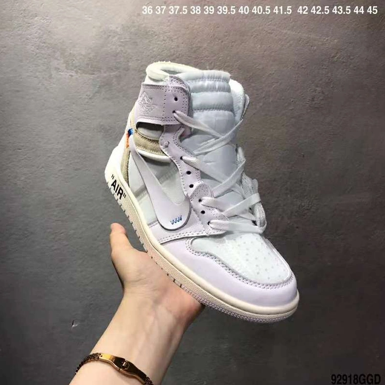 WellDesigned 1521 Nike Air Jordan 1 & Off-White For Men