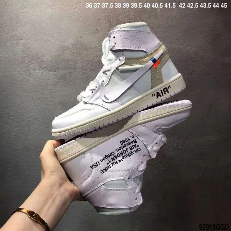 WellDesigned 1521 Nike Air Jordan 1 & Off-White For Men