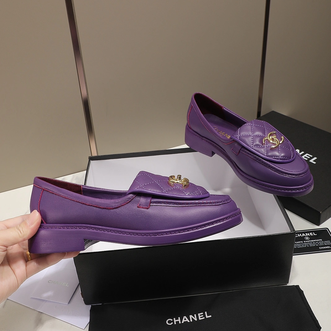 WellDesigned 1537 Chanel Leather Shoes For Women