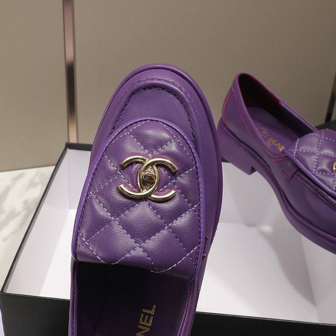 WellDesigned 1537 Chanel Leather Shoes For Women