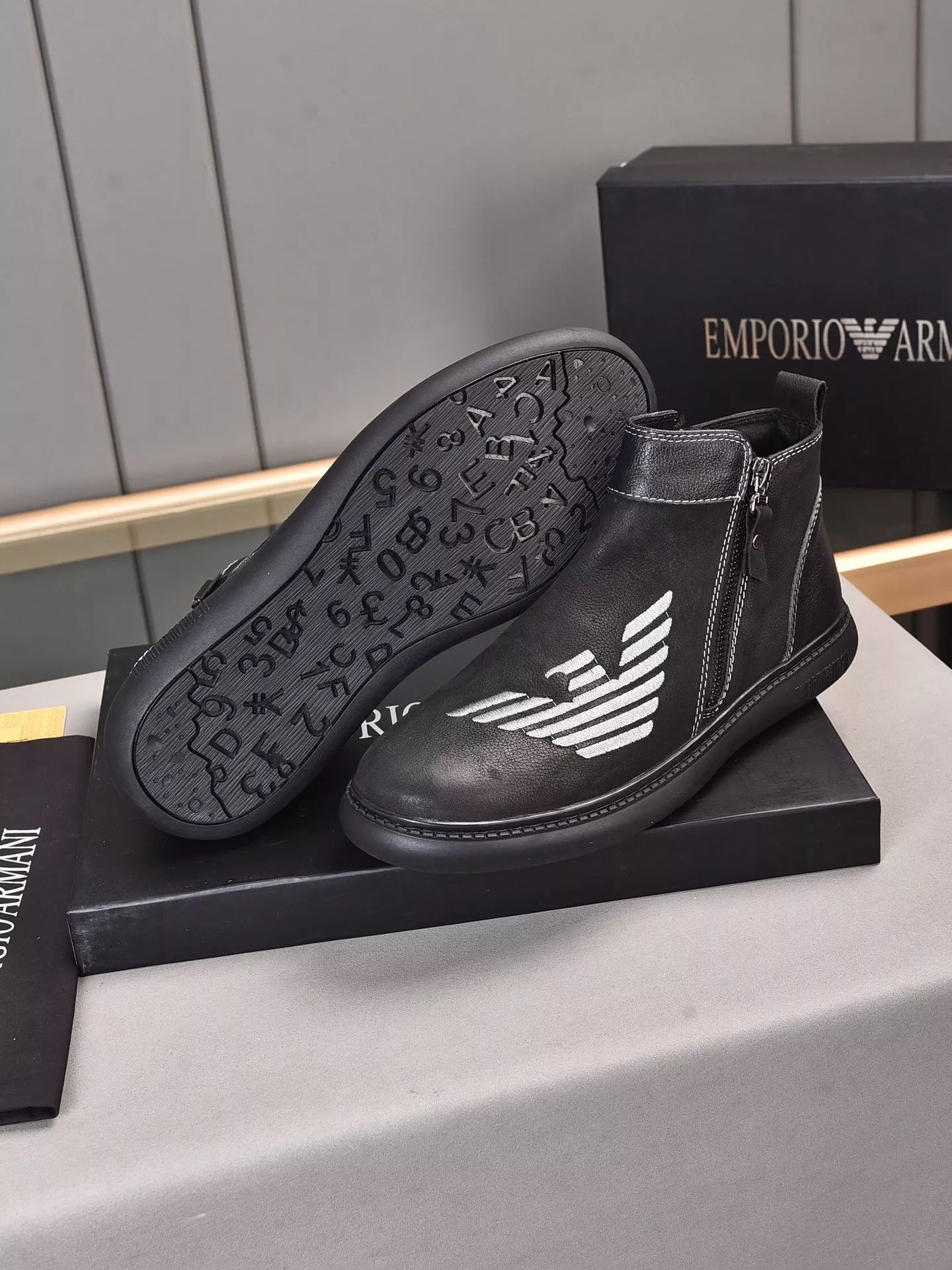 WellDesigned 1745 Armani Boots For Men