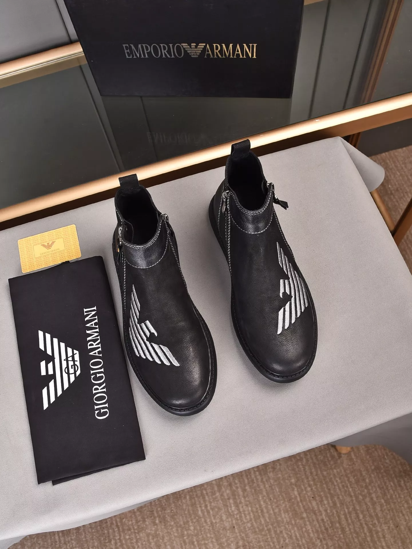 WellDesigned 1745 Armani Boots For Men