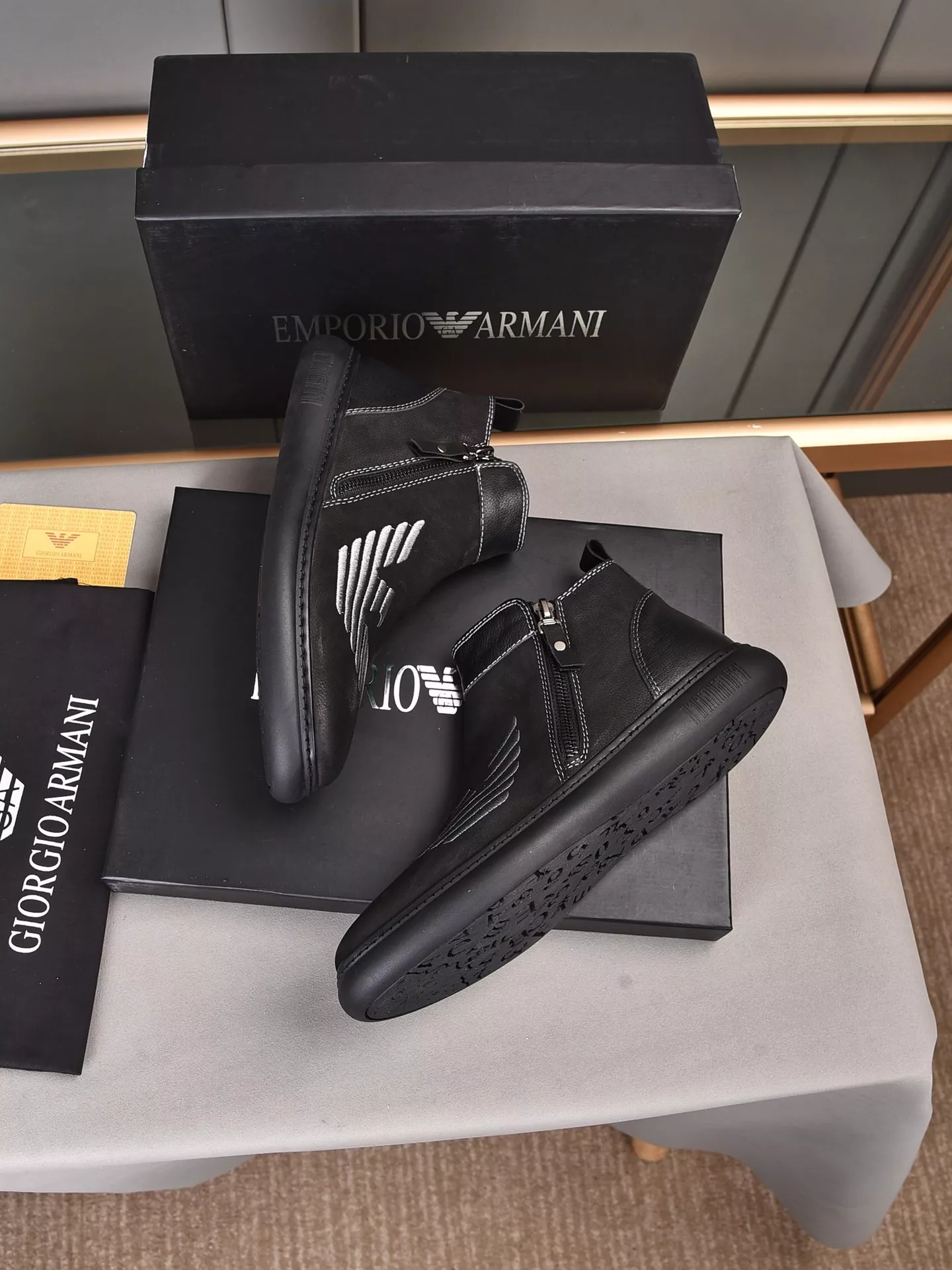 WellDesigned 1745 Armani Boots For Men