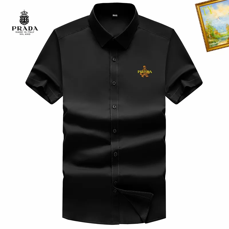 WellDesigned 1792 Prada Shirts Short Sleeved For Men