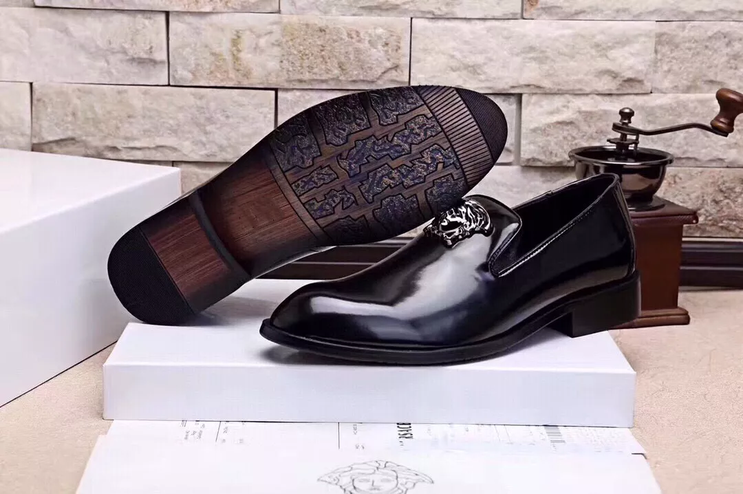 WellDesigned 2124 Versace Leather Shoes For Men