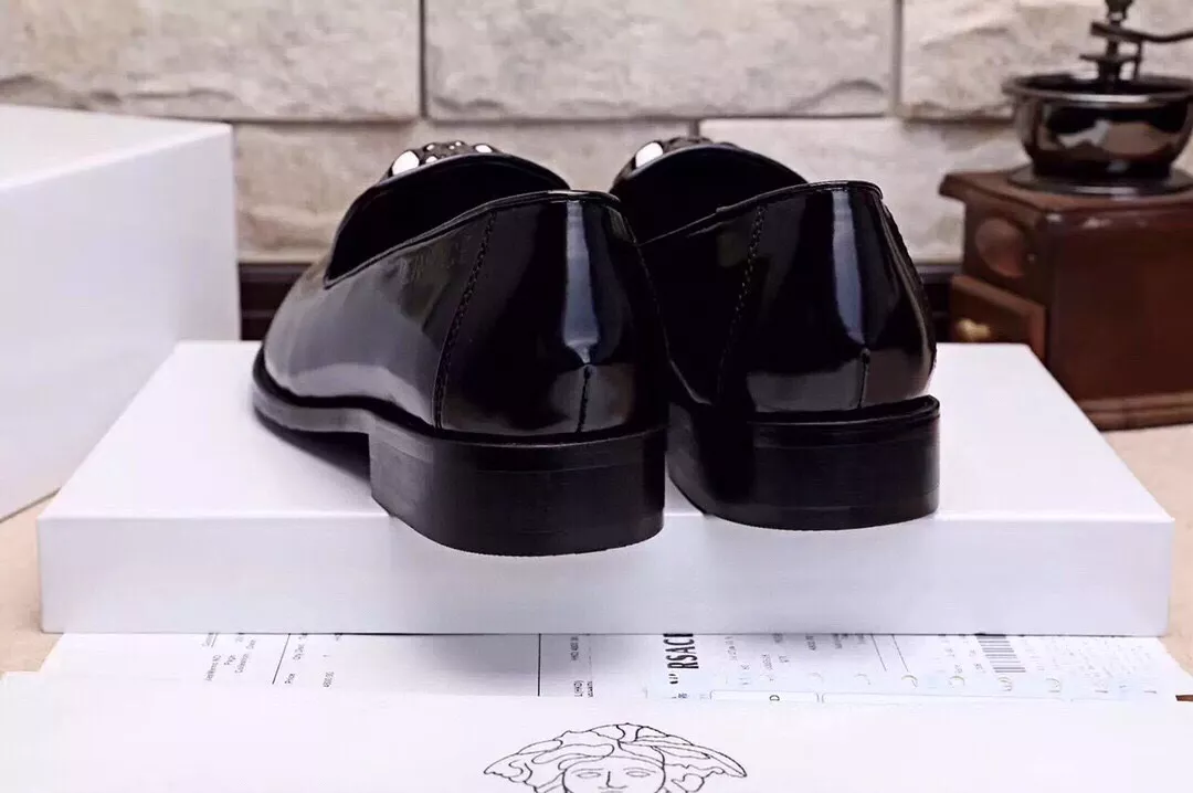 WellDesigned 2124 Versace Leather Shoes For Men