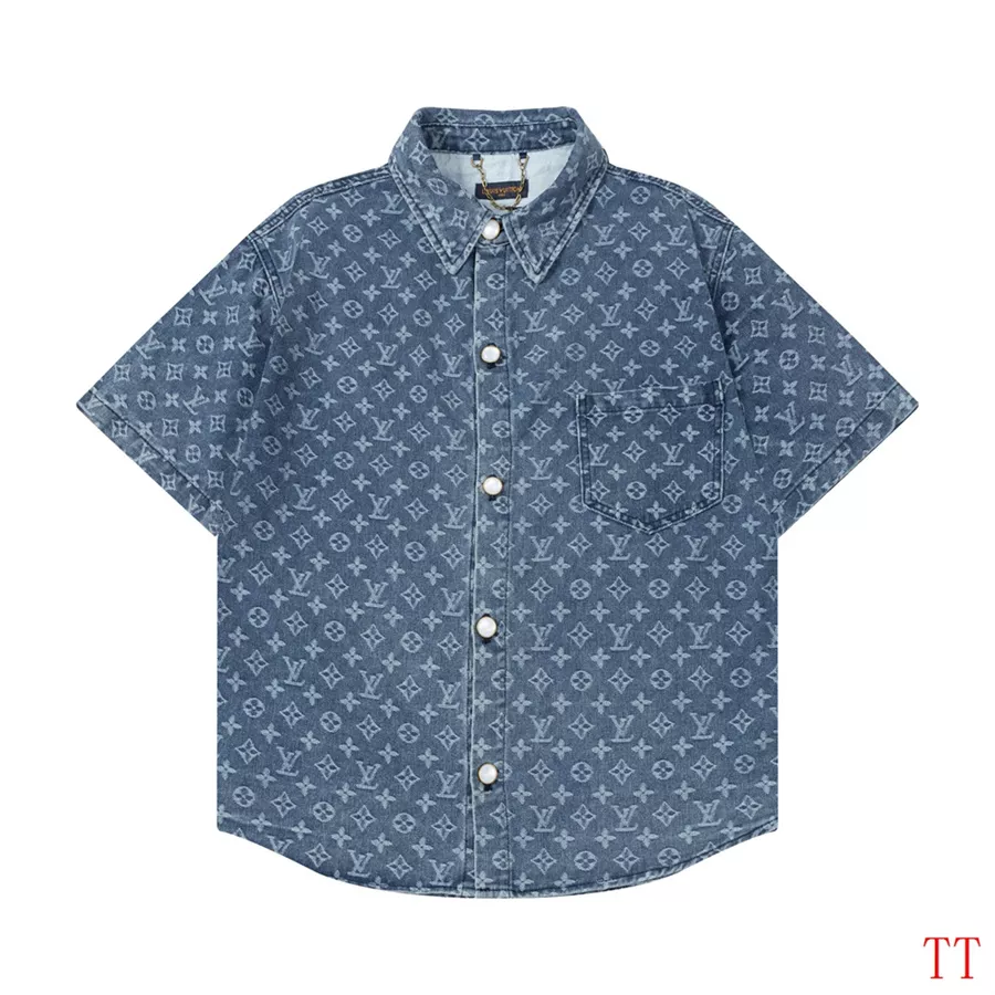 WellDesigned 2157 Louis Vuitton LV Shirts Short Sleeved For Unisex