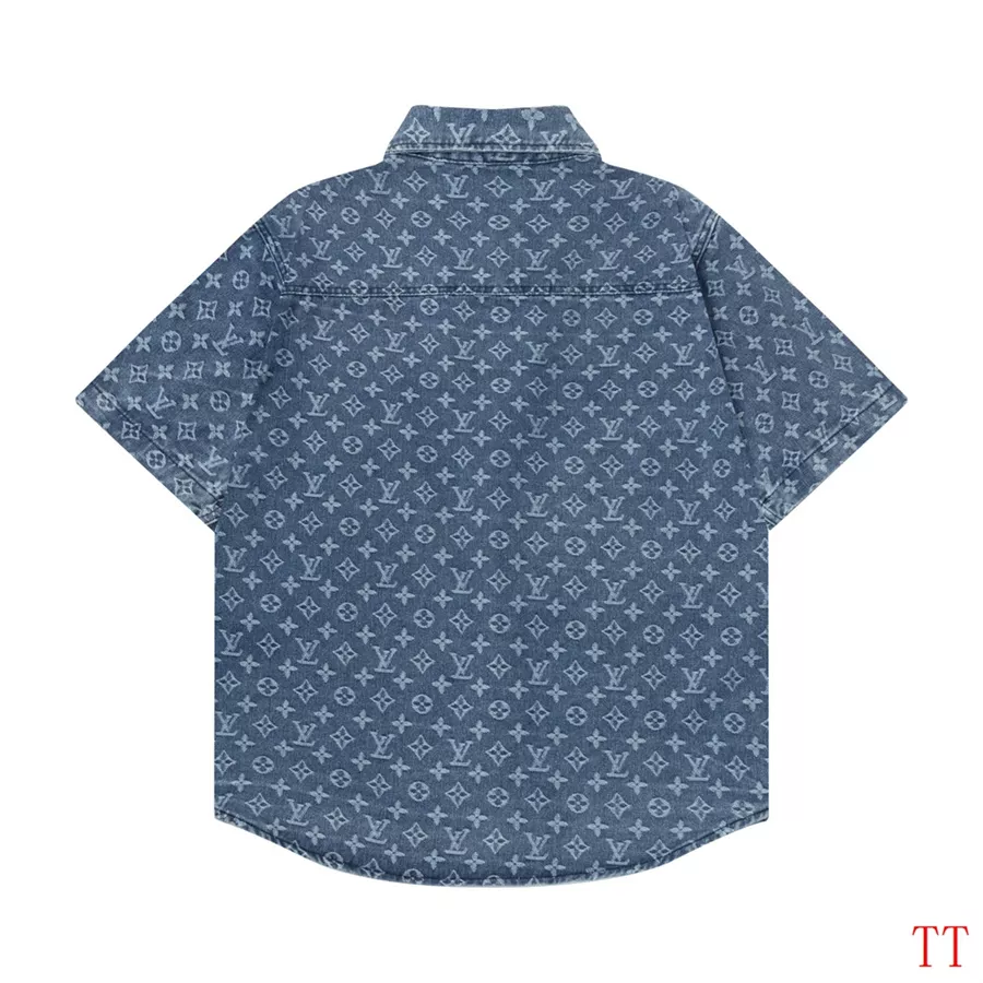 WellDesigned 2157 Louis Vuitton LV Shirts Short Sleeved For Unisex