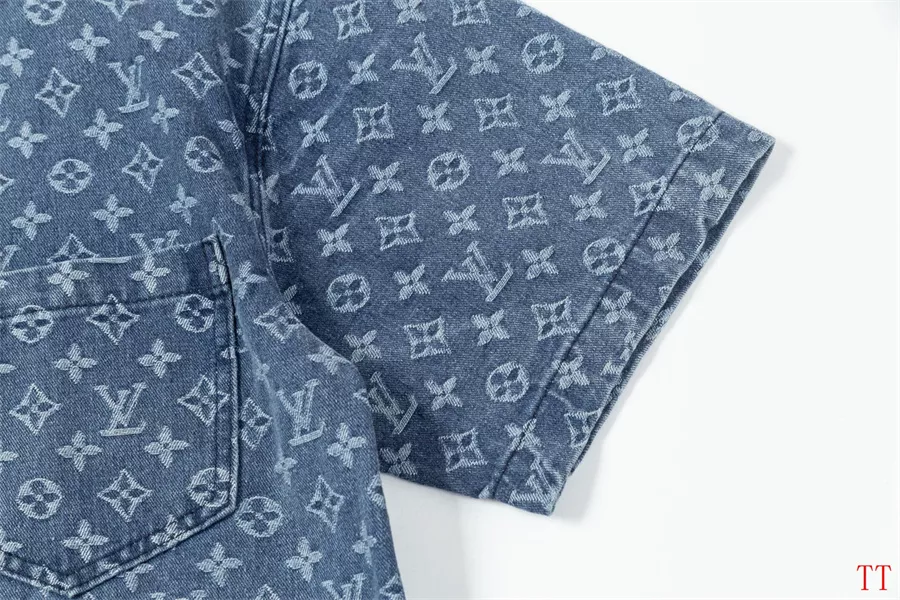 WellDesigned 2157 Louis Vuitton LV Shirts Short Sleeved For Unisex