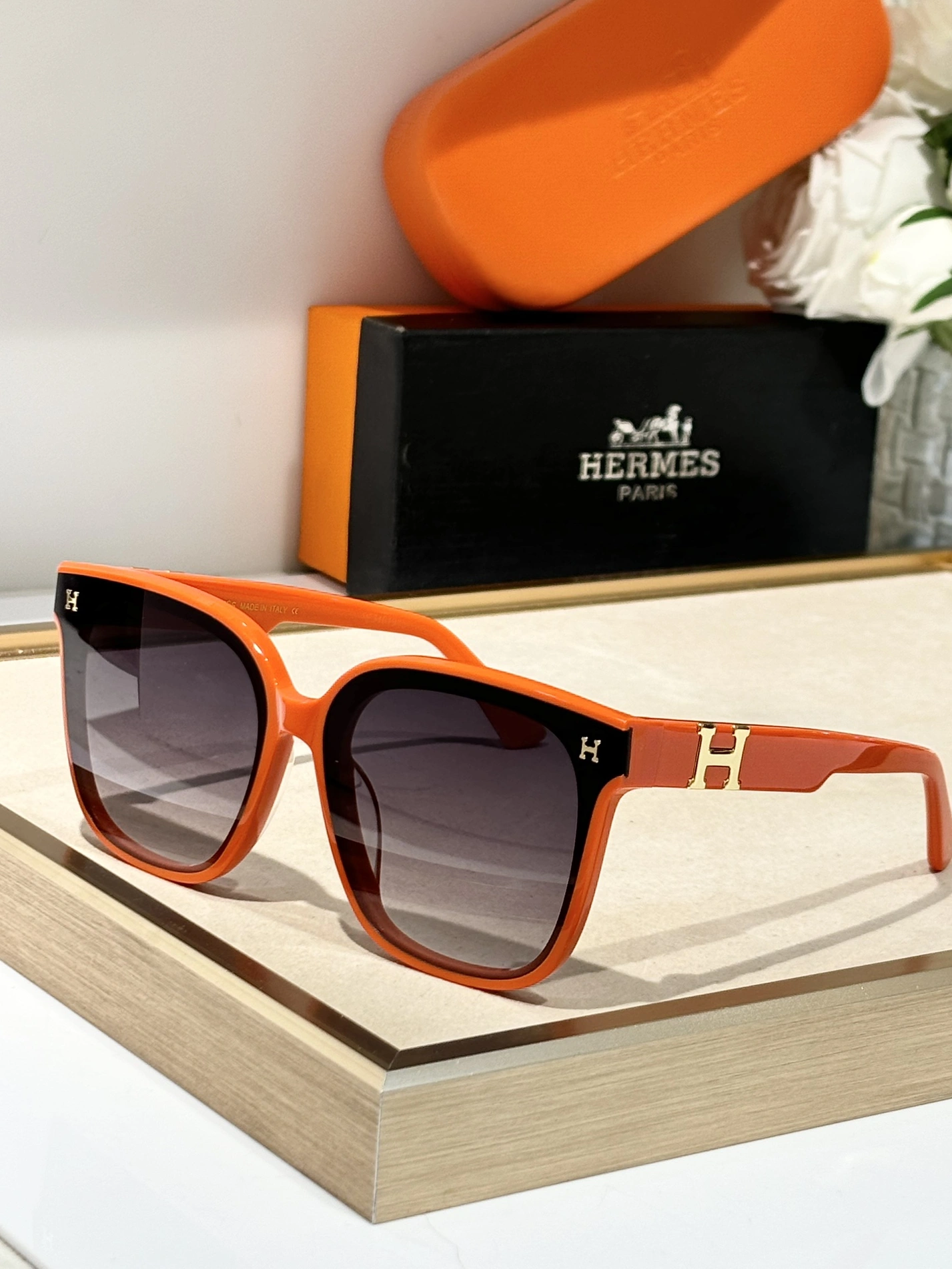 WellDesigned 2506 Hermes AAA Quality Sunglasses